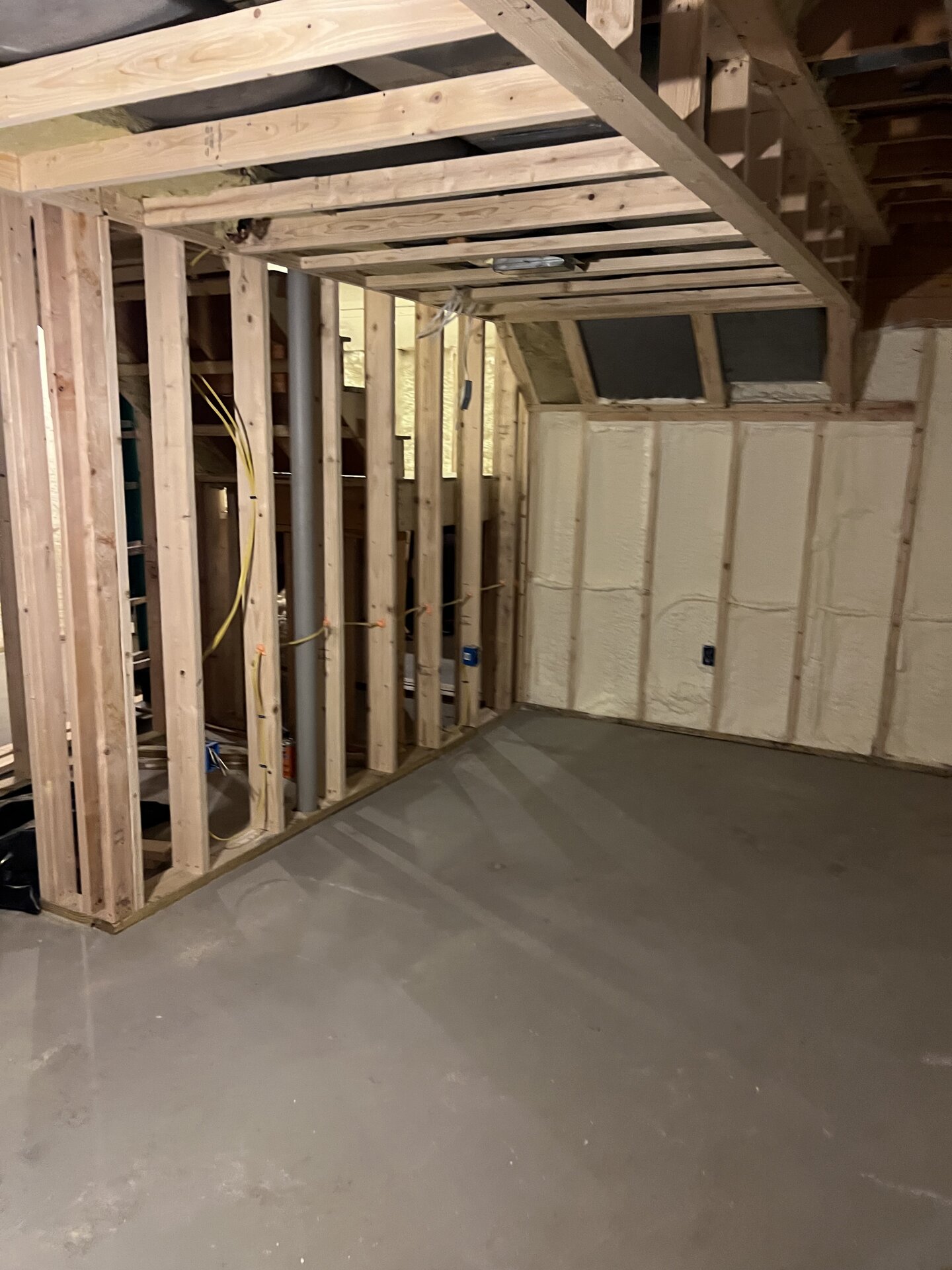 Custom Basement with Storage Closet Build-Out in Medfield, MA