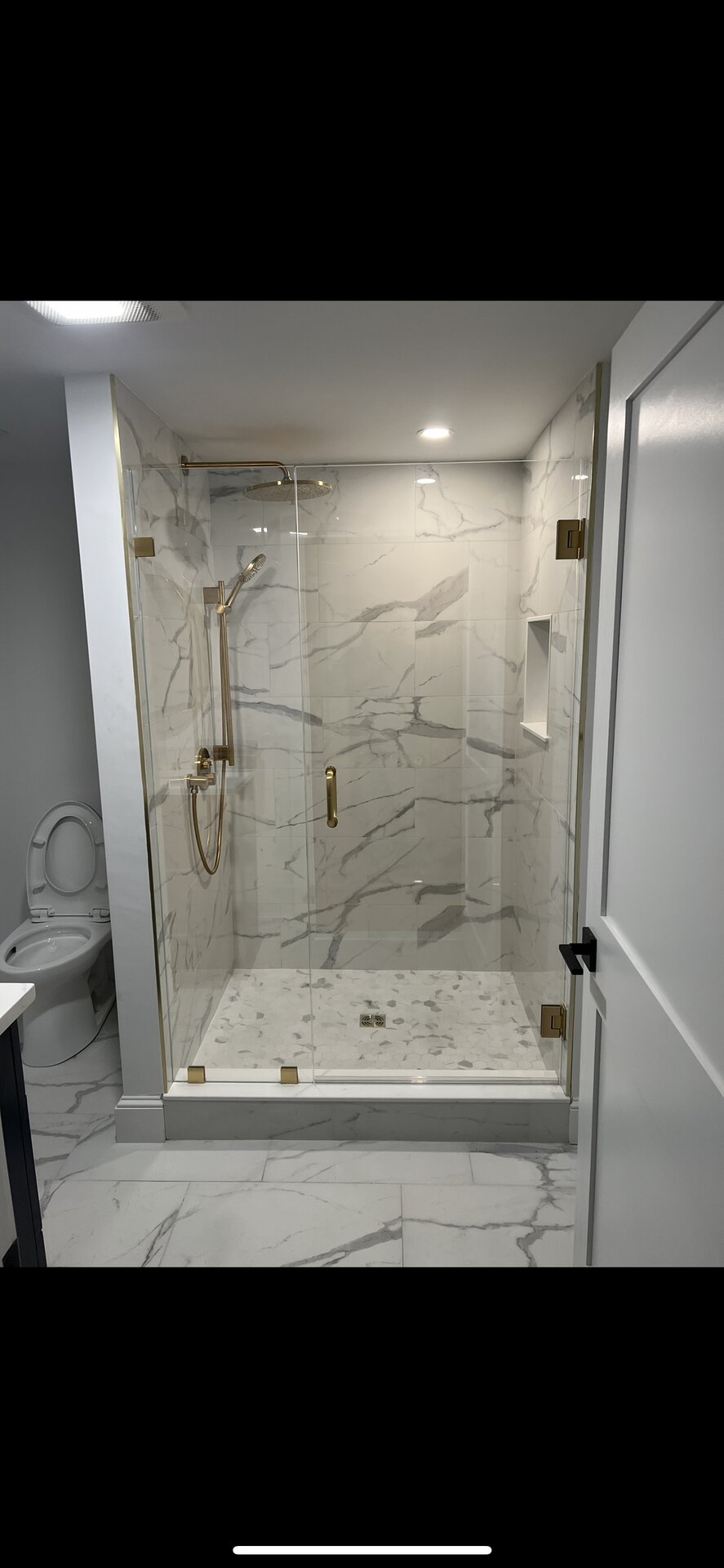 Luxury Primary Bathroom Remodel in Wellesley, MA