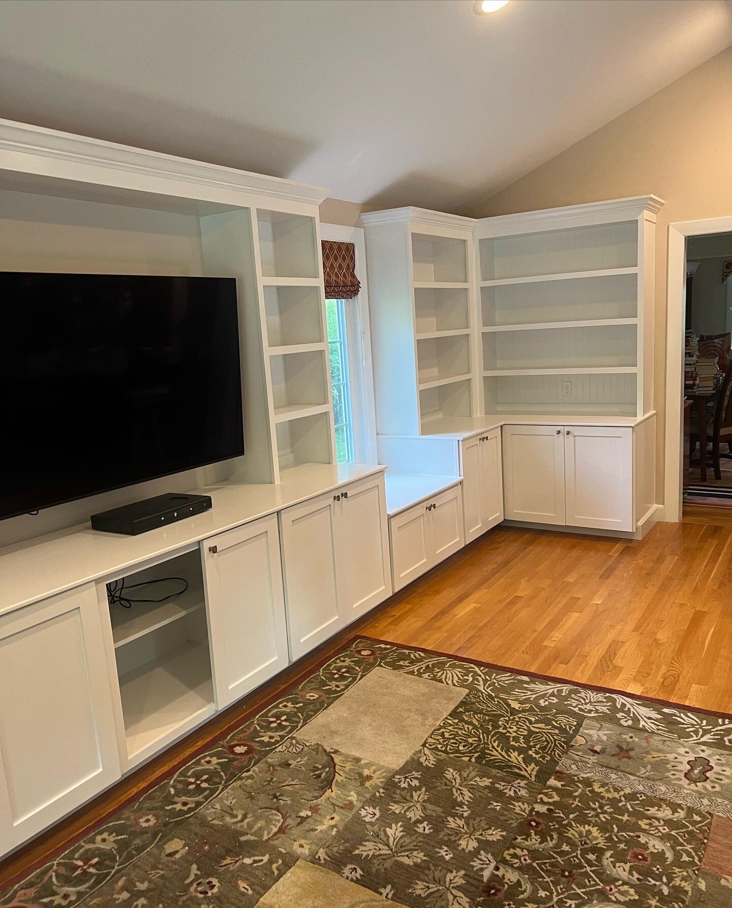 Custom Built-In Bookcases in Natick, MA