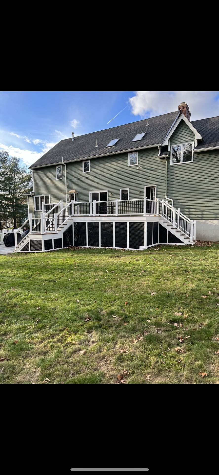 Custom Backyard Deck Build in Medway, MA