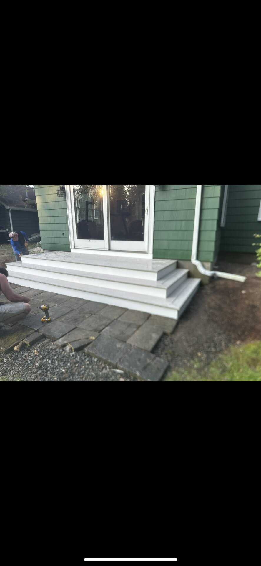 Multi-Level Composite Deck Build in Weston, MA