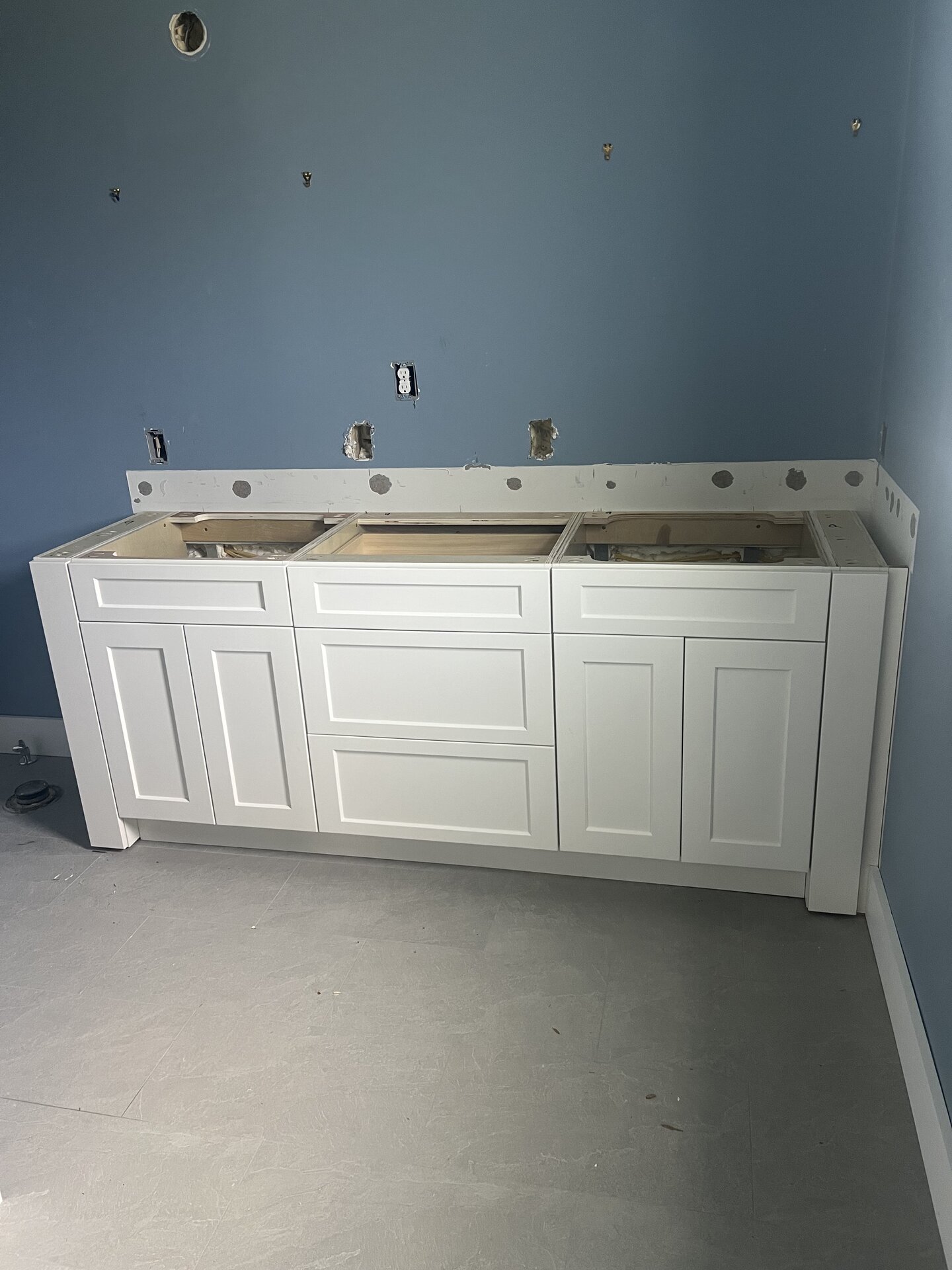 Custom Vanity Installation in MetroWest, MA
